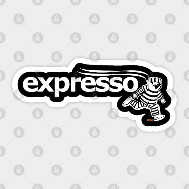 Expresso Sticker by eltronco
